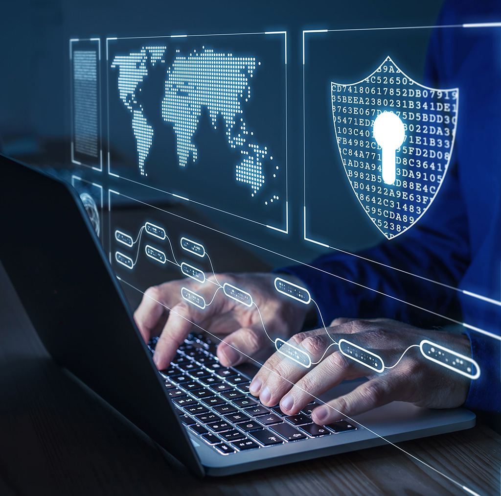 Global cyber security and data protection network