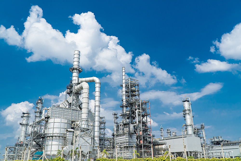 Exhaust, wastewater, and oil treatment for factories and other facilities