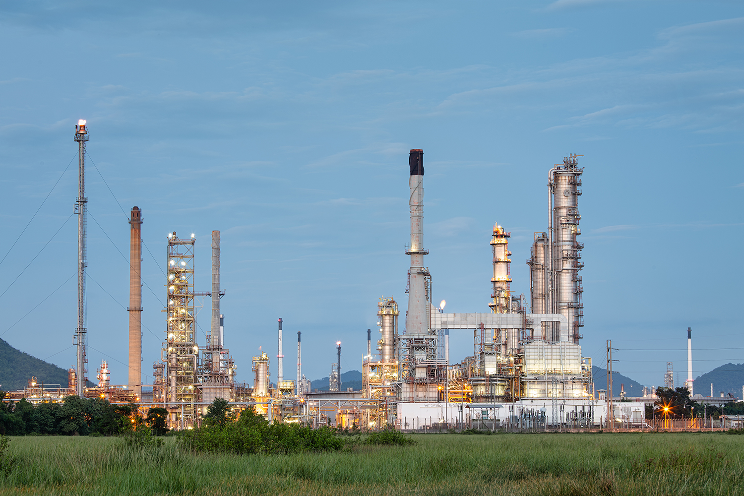 Factory wastewater, exhaust gas, and oil leak treatment